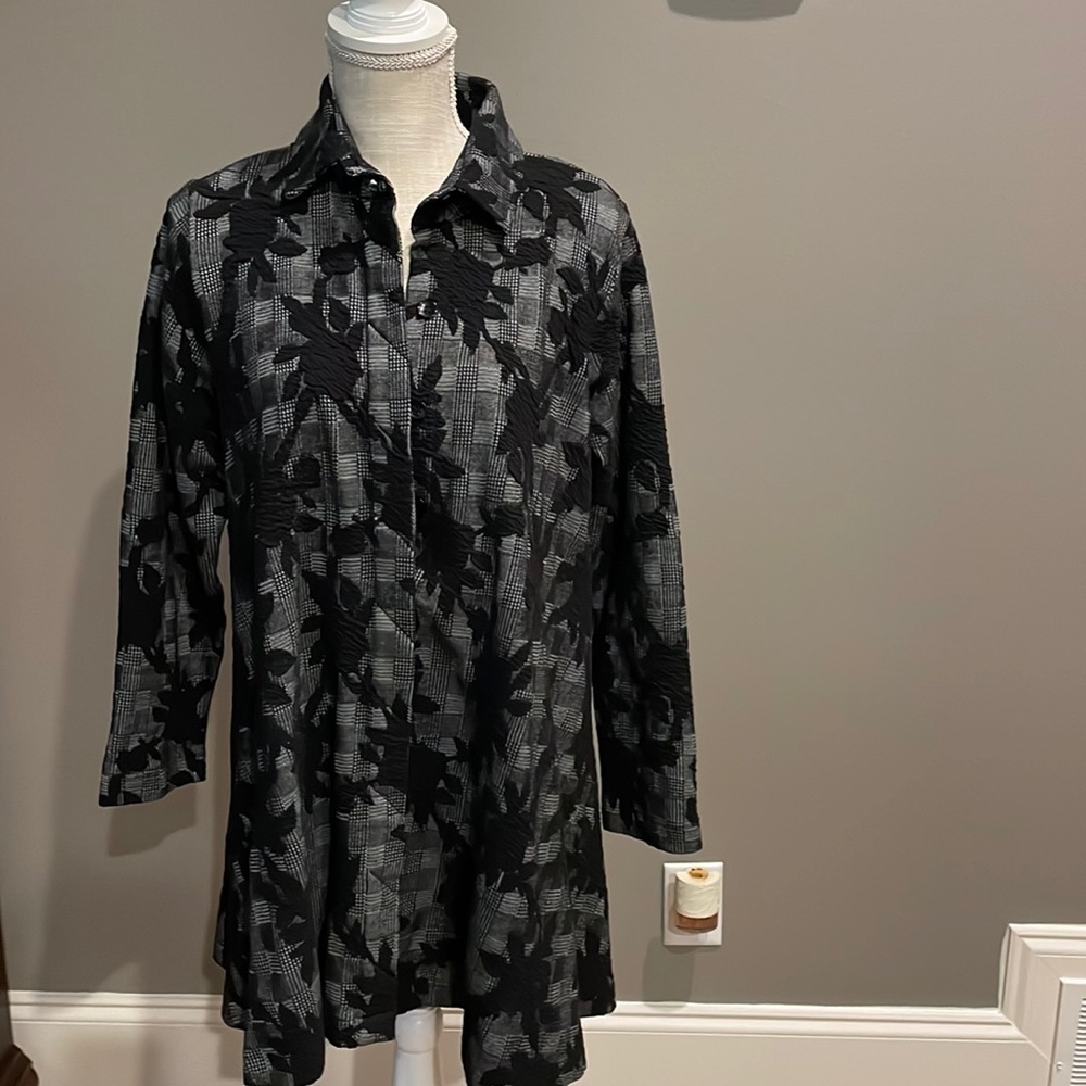 Ladies Tunic style  black jacket
